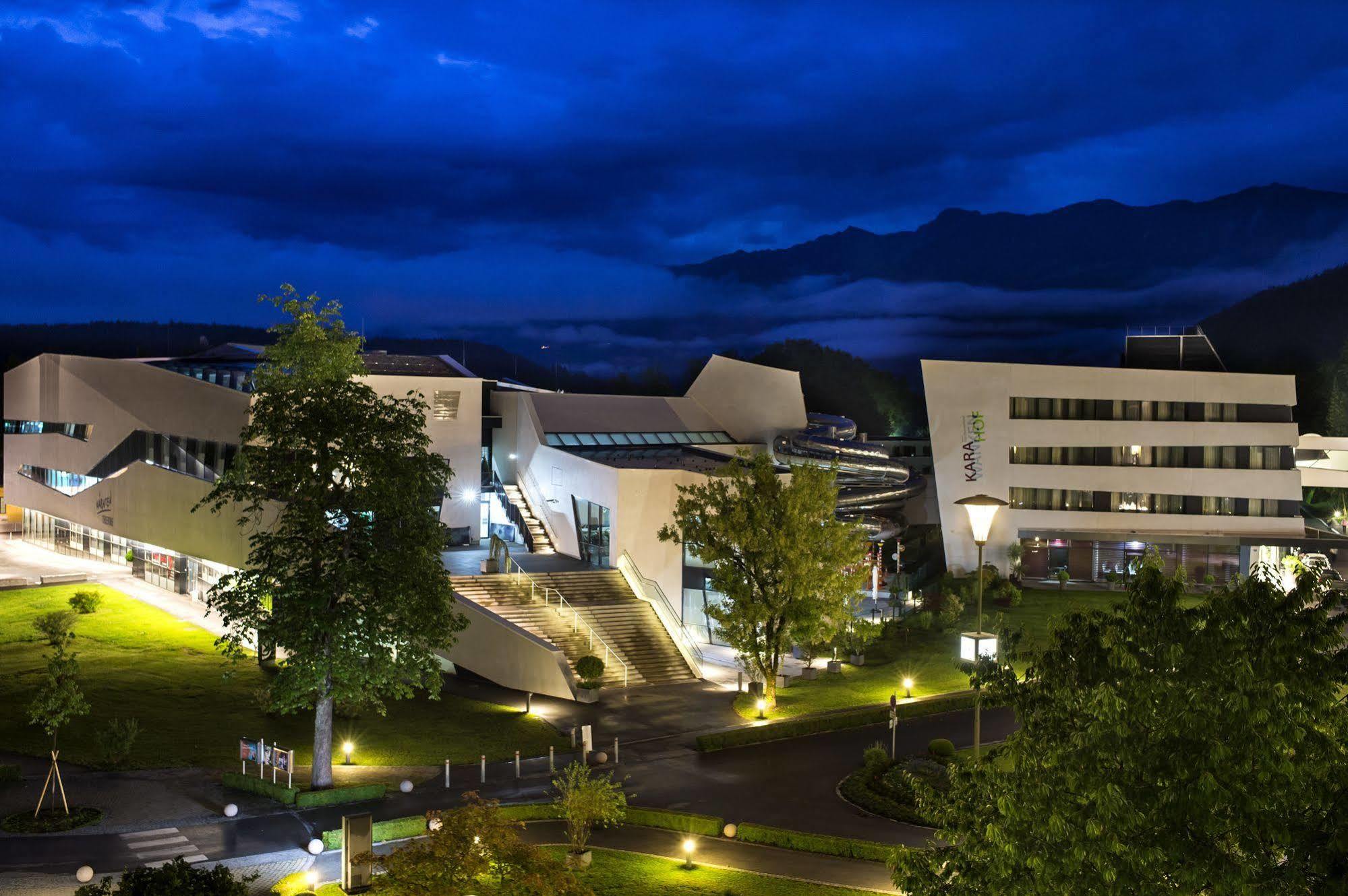 Hotel Warmbaderhof Villach Exterior foto